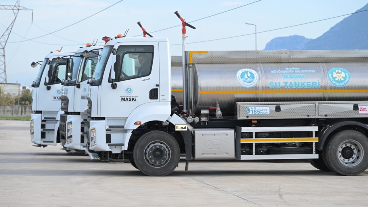 Manisa’nın su güvenliğine ve yangınlara karşı stratejik yatırım